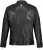 JP1880 Classic Biker Style Leather Jacket Black - Chaquetas - Chaquetas Tallas Grandes 2XL-8XL