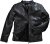 JP1880 Classic Biker Style Leather Jacket Black - Chaquetas - Chaquetas Tallas Grandes 2XL-8XL
