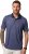 JP1880 Jay-Pi QuickDry Small Print Golf Polo Shirt Navy Blue - Polos - Polos 2XL-8XL