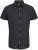 Jack & Jones Breeze Linen Blend Short Sleeve Shirt Black - Camisas - Camisas 2XL-10XL