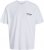 Jack & Jones Botaniq Crew Neck T-Shirt Bright White - Camisetas - Camisetas - 2XL-14XL