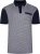 Kam Jeans 5518 Smart Mini Geo-Print Polo Navy - Polos - Polos 2XL-8XL