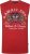 Kam Jeans 5763 Hawaii Surf Vest Sleeveless T-Shirt Washed Red - Camisetas - Camisetas - 2XL-14XL