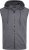 Kam Jeans 7077 Textured Interlock Sleeveless Hoodie Charcoal - Sudaderas - Sudaderas 2XL-12XL