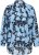 Kaffe Curve Sasja Camisa de manga larga Blue Snake Flower - Blusas y túnicas - 