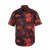 JP1880 Shirt Short Sleeve Linen Blend Red - Camisas - Camisas 2XL-10XL