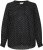 Kaffe Curve Joy Blusa Negro/Blanco De Lunares - Blusas y túnicas - 