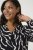 Kaffe Curve Mirta Tilly Blusa Negro/Antique Estampado De Cebra - Blusas y túnicas - 