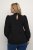 Kaffe Curve Ditta Smock Blusa Negro Profundo - Blusas y túnicas - 