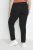 Kaffe Curve Jia Pantalones con cinturón Negro intenso - Vaqueros & Pantalones de Mujer Tallas Grandes – Plus Size - 