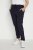 Kaffe Curve Jia Pantalones con cinturón Azul marino medianoche - Vaqueros & Pantalones de Mujer Tallas Grandes – Plus Size - 