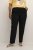 Kaffe Curve Sakira Pantalones largos Negro intenso - Vaqueros & Pantalones de Mujer Tallas Grandes – Plus Size - 