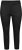 Kaffe Curve Leana Pantalones Chino 7/8 Negro Profundo - Vaqueros & Pantalones de Mujer Tallas Grandes – Plus Size - 