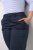 Kaffe Curve Leana Pantalones Chino 7/8 Azul Marino Medianoche - Vaqueros & Pantalones de Mujer Tallas Grandes – Plus Size - 