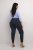 Kaffe Curve Leana Pantalones Chino 7/8 Azul Marino Medianoche - Vaqueros & Pantalones de Mujer Tallas Grandes – Plus Size - 