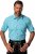 JP1880 Shirt Traditional Short Sleeve Turquoise - Camisas - Camisas 2XL-10XL