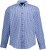 JP1880 Shirt Traditional Checked Long Sleeve Blue - Camisas - Camisas 2XL-10XL