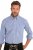 JP1880 Shirt Traditional Checked Long Sleeve Blue - Camisas - Camisas 2XL-10XL