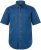 JP1880 Shirt Denim Short Sleeve Blue TALL - ROPA DE HOMBRE MT-6XLT - Tamaños de talle alto