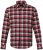 JP1880 Shirt Flannel Checked Long Sleeve Red TALL - ROPA DE HOMBRE MT-6XLT - Tamaños de talle alto