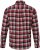 JP1880 Shirt Flannel Checked Long Sleeve Red TALL - ROPA DE HOMBRE MT-6XLT - Tamaños de talle alto