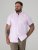 D555 James Camisa Oxford De Manga Corta TALL Rosa - TALL camisas - Camisas TALL para hombre alto