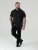 D555 James Camisa Oxford De Manga Corta TALL Negra - TALL camisas - 