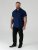 D555 James Camisa Oxford De Manga Corta TALL Azul Marino - TALL camisas - Camisas TALL para hombre alto
