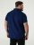 D555 James Camisa Oxford De Manga Corta TALL Azul Marino - TALL camisas - Camisas TALL para hombre alto