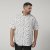 North Latitude 61111 Camisa de Lino Estampada Manga Corta Blanco - Camisas - Camisas 2XL-10XL