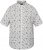 North Latitude 61111 Camisa de Lino Estampada Manga Corta Blanco - Camisas - Camisas 2XL-10XL
