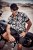 JP1880 Skull Pattern Jersey Short Sleeve Shirt Black - Camisas - Camisas 2XL-10XL