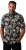 JP1880 Skull Pattern Jersey Short Sleeve Shirt Black - Camisas - Camisas 2XL-10XL