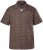 JP1880 Boxy Cuba Short Sleeve Shirt Brown - Camisas - Camisas 2XL-10XL