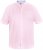 D555 James Camisa Oxford De Manga Corta TALL Rosa - TALL camisas - Camisas TALL para hombre alto