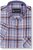 Kam Jeans 6339 Checked Short Sleeve Shirt Blue - Camisas - Camisas 2XL-10XL