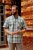 Kam Jeans 6339 Checked Short Sleeve Shirt Mineral Blue - Camisas - Camisas 2XL-10XL