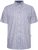 Kam Jeans 6345 Jewel Pattern Short Sleeve Shirt Blue - Camisas - Camisas 2XL-10XL