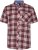 Kam Jeans 6368 Checked Short Sleeve Shirt Red - Camisas - Camisas 2XL-10XL