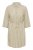 Kaffe Curve Milla Short Shirt Dress Chinchilla/Chalk Stripe - Vestidos mini - 