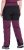 Ulla Popken HYPRAR Multifunctional Durable Inset Trekking Pants Dark Cherry Dark Cherry - Vaqueros & Pantalones de Mujer Tallas Grandes – Plus Size - 