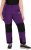 Ulla Popken HYPRAR Multifunctional Durable Inset Trekking Pants Plum - Vaqueros & Pantalones de Mujer Tallas Grandes – Plus Size - 