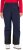 Ulla Popken Performance Trousers Waterproof Zip Pockets Snow Gaiter Navy - Vaqueros & Pantalones de Mujer Tallas Grandes – Plus Size - 