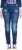 Ulla Popken Lightly Distressed Stretch Fit Jeans Blue Denim - Vaqueros & Pantalones de Mujer Tallas Grandes – Plus Size - 
