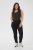 Kaffe Curve Lena Slim Jeans Black Deep - Vaqueros - 
