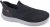 D555 Huddersfield Kingsize Hands Free Slip On with Knitted Top Shoes Black - Zapatillas de deporte - 