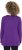 Ulla Popken Sequined Star Rolled Edge Sweater Dark Purple - Sudaderas y hoodies - 