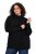 Ulla Popken Long Sleeves Mock Turtleneck Sweater Black - Ulla Popken - Ulla Popken Ropa de Tallas Grandes