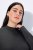 Ulla Popken Long Sleeves Mock Turtleneck Sweater Charcoal Grey Melange - Sudaderas y hoodies - Sudaderas, Hoodies y Punto Cómodos