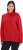Ulla Popken Long Sleeves Mock Turtleneck Sweater Salsa Red - Sudaderas y hoodies - 